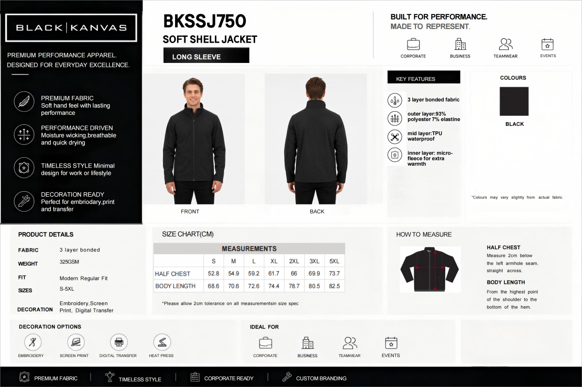 spec sheet